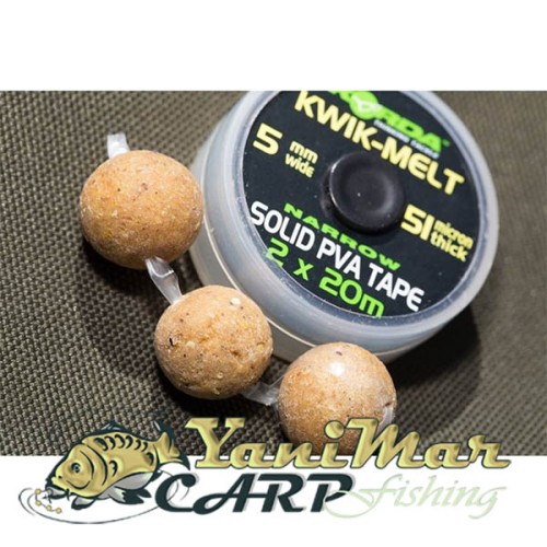 ПВА лента Korda Kwik-Melt 5mm PVA Tape 40м Dispenser