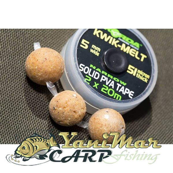 ПВА лента Korda Kwik-Melt 5mm PVA Tape 40м Dispenser