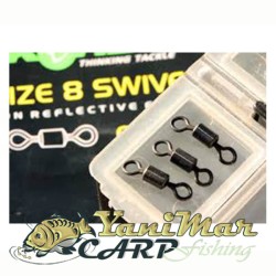 Вирбели Korda Swivels Size 8 