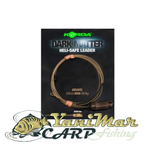 Монтаж Korda Dark Matter Leader Heli-Safe 50cm, 40lb