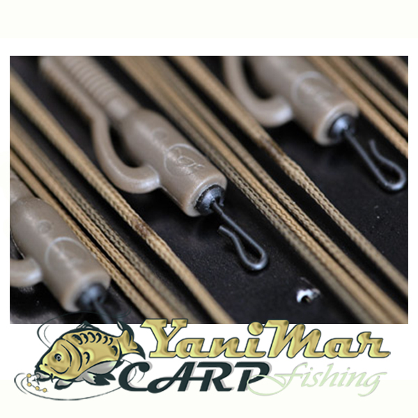Готови монтажи Korda Hybrid Lead Clip QC Swivel Leadcore Leaders