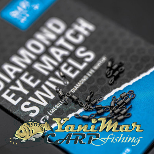 Вирбели Preston Diamond Eye Match Swivels