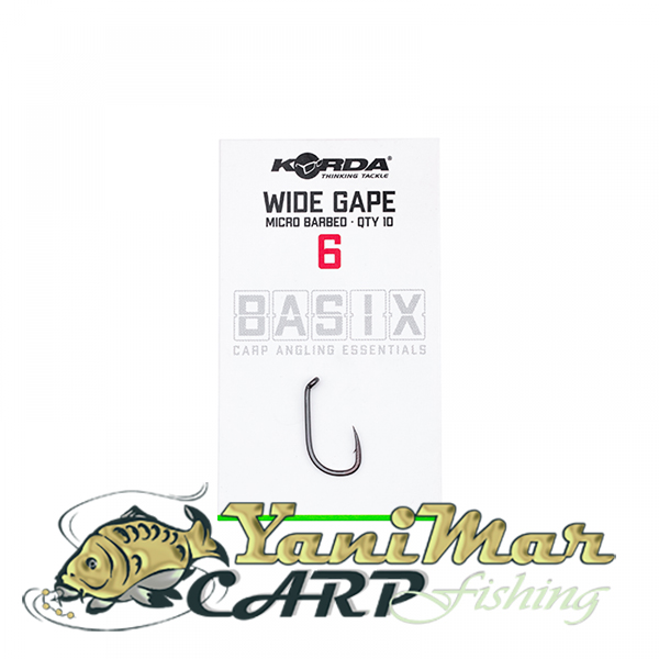 Куки Korda Basix Wide Gape Hooks