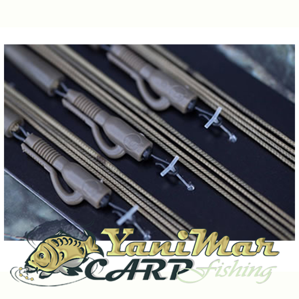 Готови монтажи Korda Hybrid Lead Clip QC Swivel Leadcore Leaders