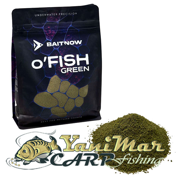 Захранка Baitnow GROUNDBAIT METHOD FEEDER O'FISH GREEN 800g