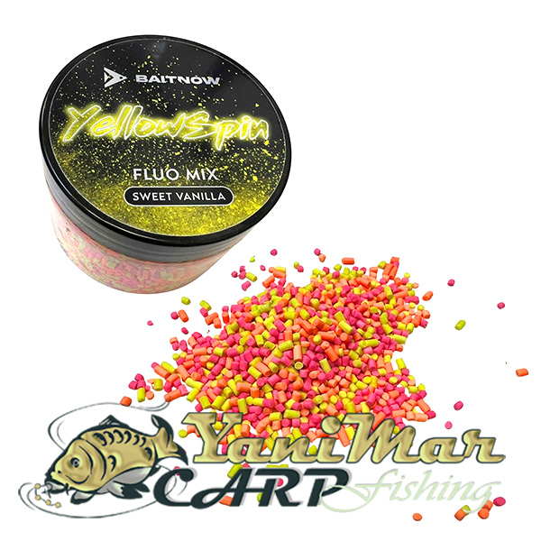 Добавка Baitnow METHOD FEEDER ADDITIVE FLUO MIX YELLOW SPIN 150ml