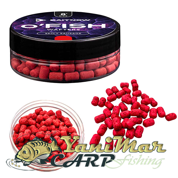 Уафтери Baitnow METHOD FEEDER O'FISH SPICY SAUSAGE SIZE 8 24g