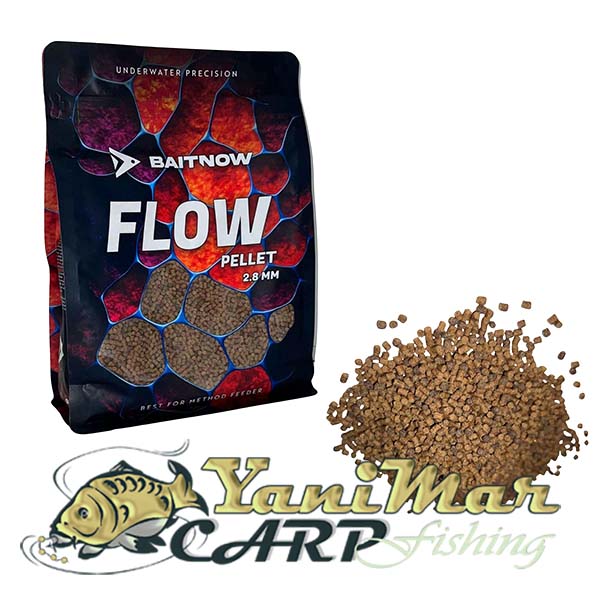 Пелети Baitnow METHOD FEEDER PELLET FLOW 2.8MM 800g