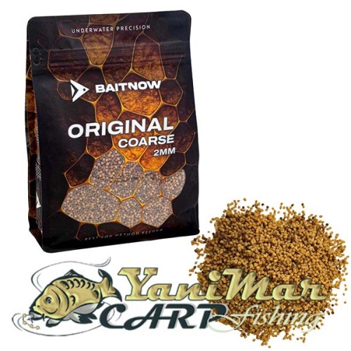 Пелети Baitnow METHOD FEEDER PELLET ORIGINAL COARSE 2mm 800g