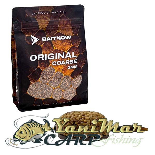 Пелети Baitnow METHOD FEEDER PELLET ORIGINAL COARSE 2mm 800g