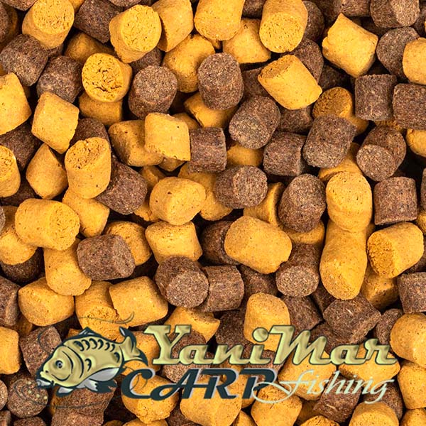 Пелети Baitnow Pellet Method Feeder Yellow Spin 8mm 800g