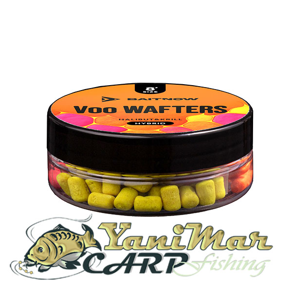 Уафтери Baitnow METHOD FEEDER VOO WAFTERS HYBRID SIZE 8 21g