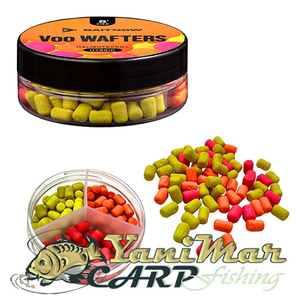 Уафтери Baitnow METHOD FEEDER VOO WAFTERS HYBRID SIZE 8 21g