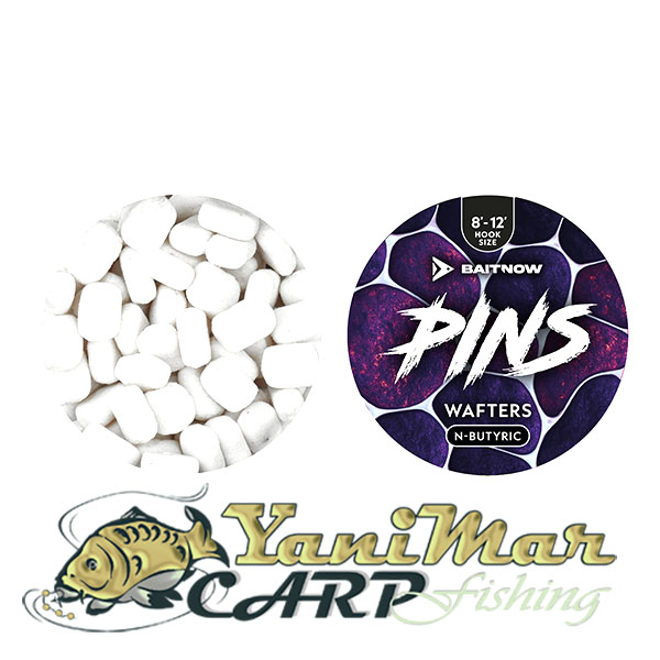 Уафтери Baitnow Wafters Method Feeder PINS N-Butyric Hook Size 8-12 12g