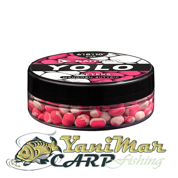 Уафтери Baitnow YOLO White & Pink Mango & N-Butyric Wafters