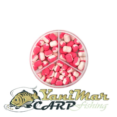 Уафтери Baitnow YOLO White & Pink Mango & N-Butyric Wafters