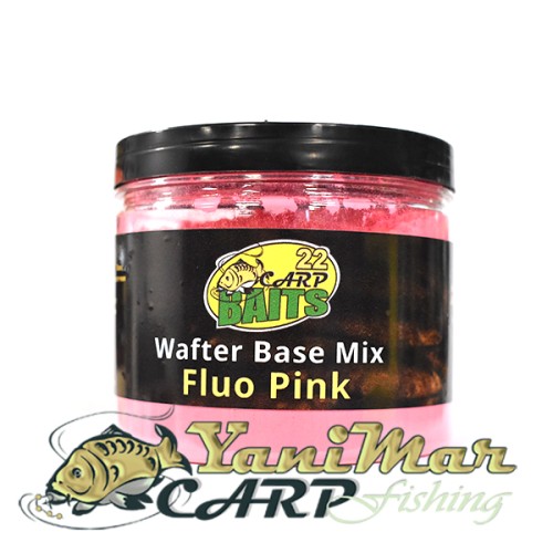 Уафтер Микс Carp 22 Wafter Base Mix Fluo Pink
