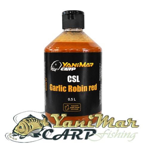 Течна добавка CSL Booster Garlic Robin Red 500ml