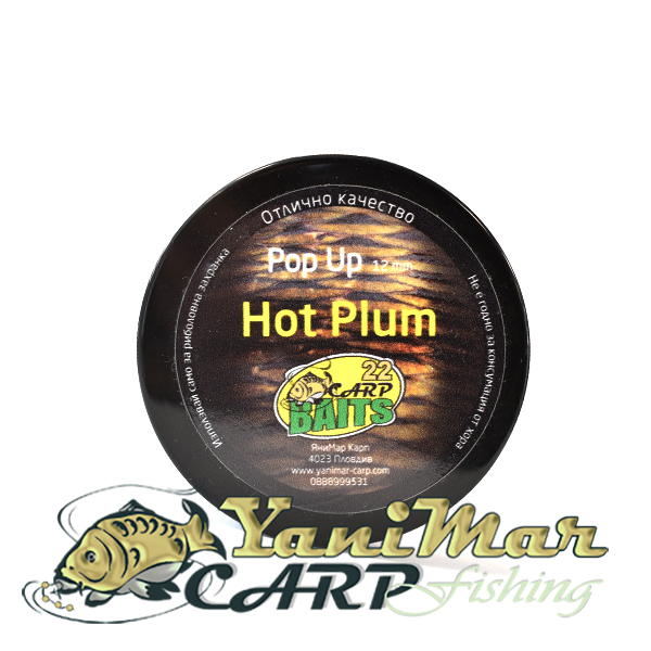 Pop up Топчета Carp 22 Люто / Слива