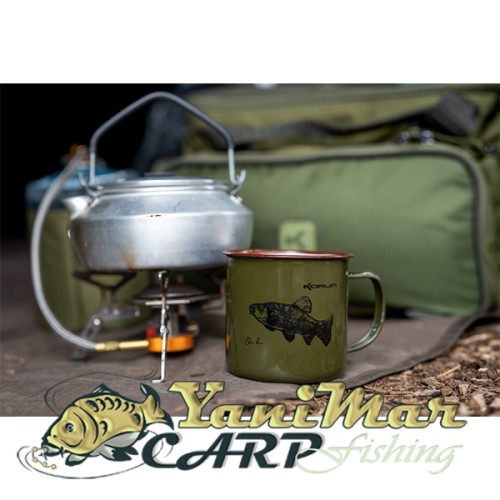 Метална чаша Korum Classic Enamel Mug Tench