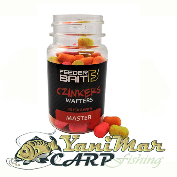 Балансирани Дъмбели Feeder Bait Czinkers Master Strawberry 6 / 9mm 