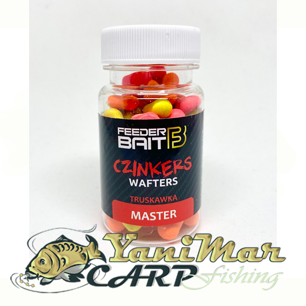 Балансирани Дъмбели Feeder Bait Czinkers Master Strawberry 6 / 9mm 