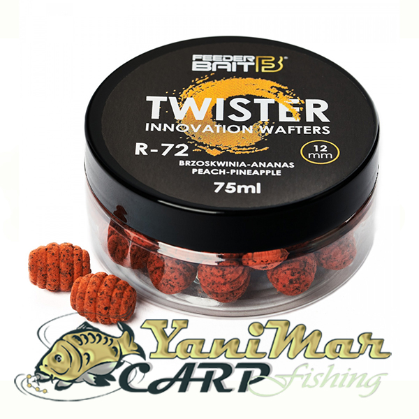 Туистер Feeder Bait Twister R-72- Peach&Pineapple 12mm