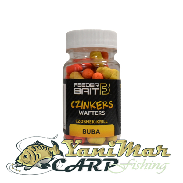 Балансирани Дъмбели Feeder Bait Match Dumbell Wafters Krill/Garlic 6/9 мм