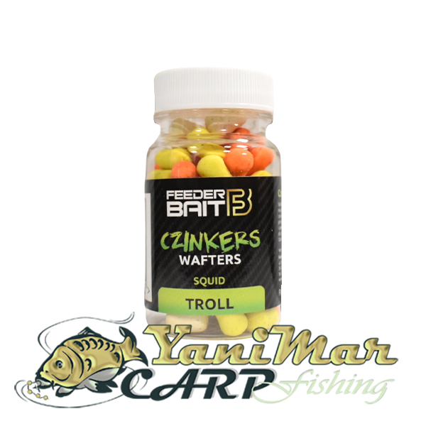 Балансирани Дъмбели Feeder Bait Match Dumbell Wafters Squid 6/9 мм