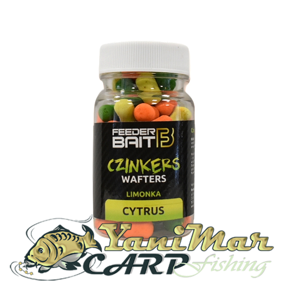 Балансирани Дъмбели Feeder Bait Match Dumbell Wafters Cytrus/Lime 6/9 мм