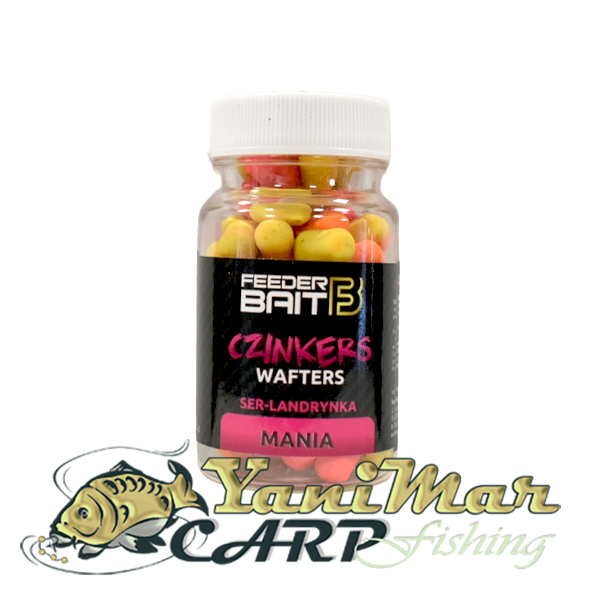Балансирани Дъмбели Feeder Bait Match Dumbell Wafters Candy/Cheese 6/9 мм