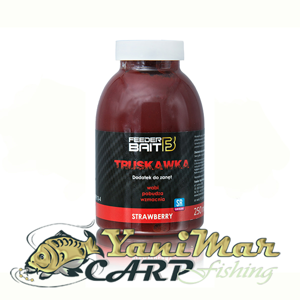 Добавка Feeder Bait Strawberry 250 ml
