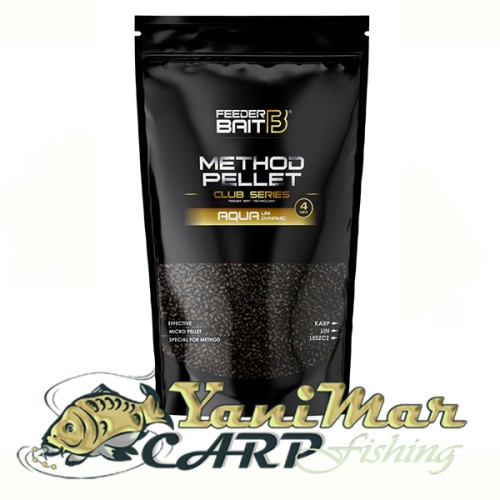 Пелети Feeder Bait Club Seria Aqua 4mm - 800 гр