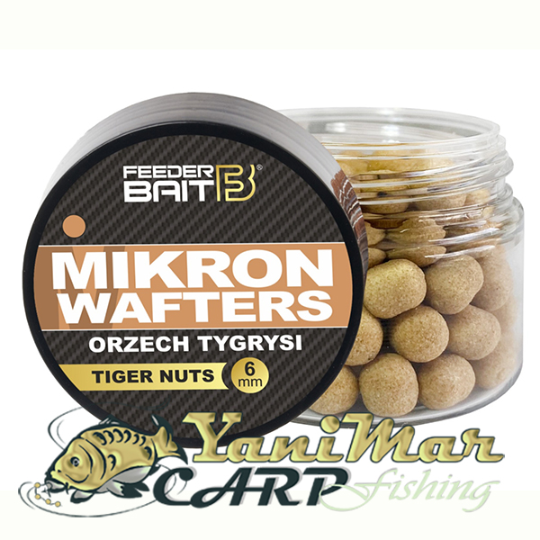Балансирани дъмбели Feeder Bait Soft Mikron Wafters 6mm Tigernuts