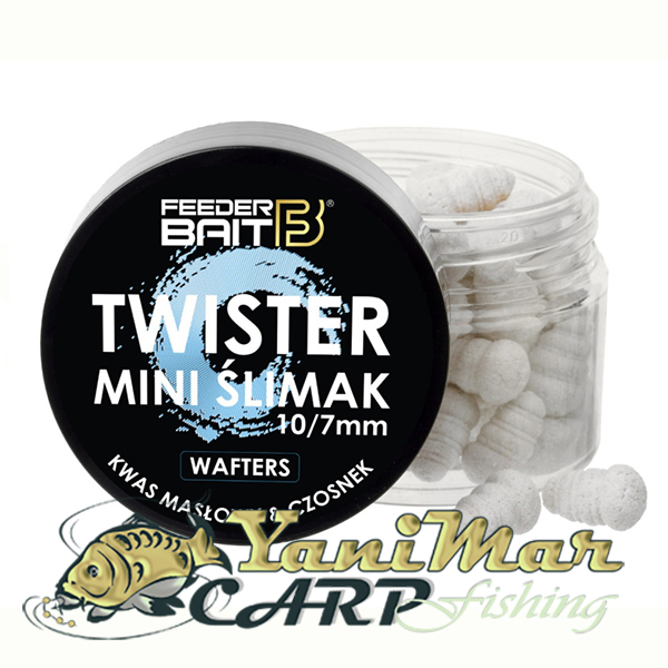 Мини охлюви Feeder Baits Mini Snail Garlic N-butyric