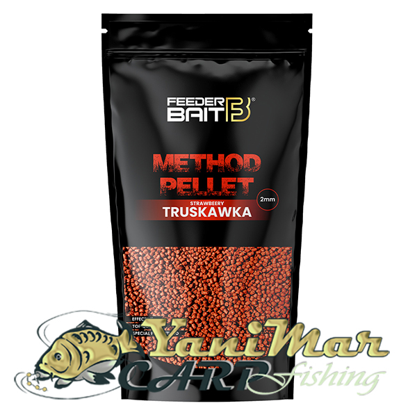 Пелети Feeder Bait Micro Pellets Strawberry 2mm - 800 гр