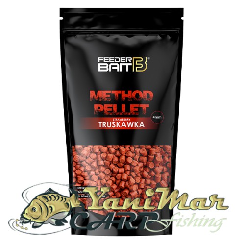 Пелети Feeder Bait Pellet Prestige Strawberry 4 mm - 800 гр