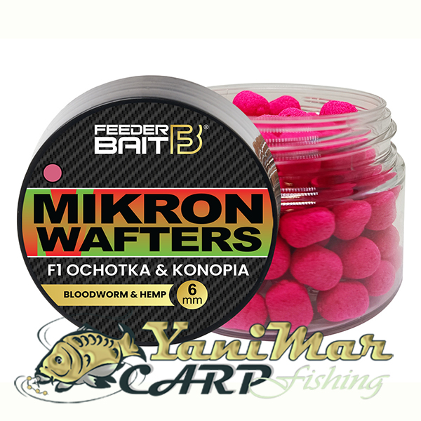 Уафтери Feeder Bait Mikron Wafters F1 Ochotka & Konopia