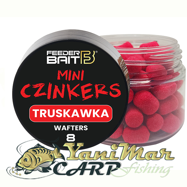 Уафтери Feeder Bait Mini Czinkers Strawberry