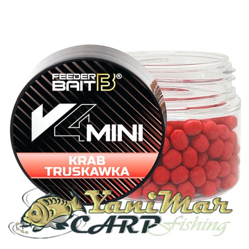 Уафтери Feeder Bait V4 Mini Crab & Strawberry