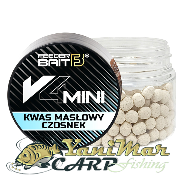 Уафтери Feeder Bait V4 Mini Garlic – N-Butyric