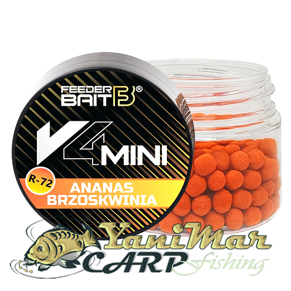 Уафтери Feeder Bait V4 Mini Peach Pineapple
