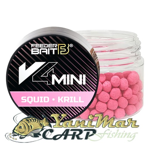 Уафтери Feeder Bait V4 Mini Squid Krill