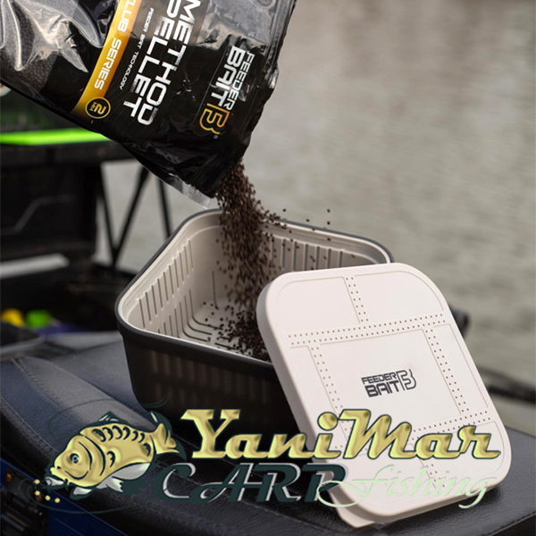 Кутия със сито Feeder Bait Box with Pellet Strainer 1.9L