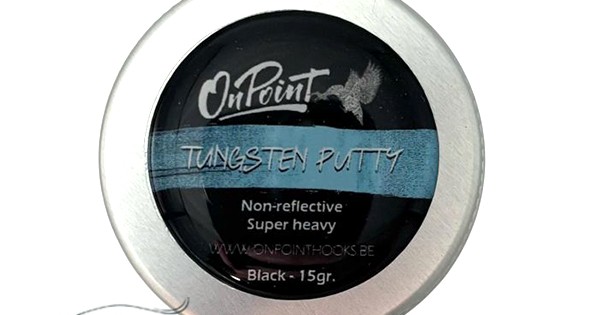 On Point Putty Black 15g – Меко олово за шарански монтажи | Tungsten Putty