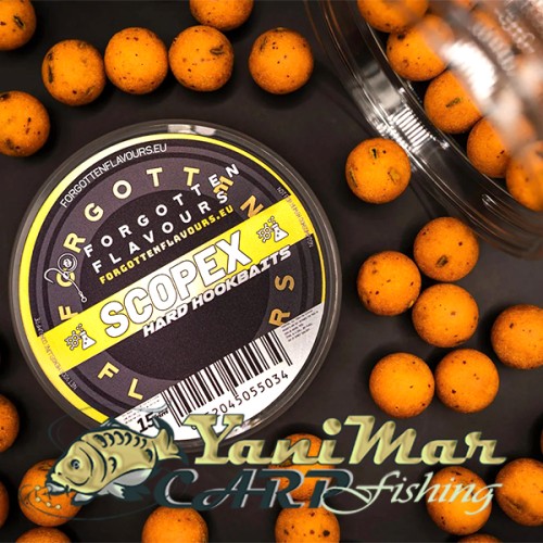 Протеинови топчета Forgotten Flavours Scopex Hard Hookbaits