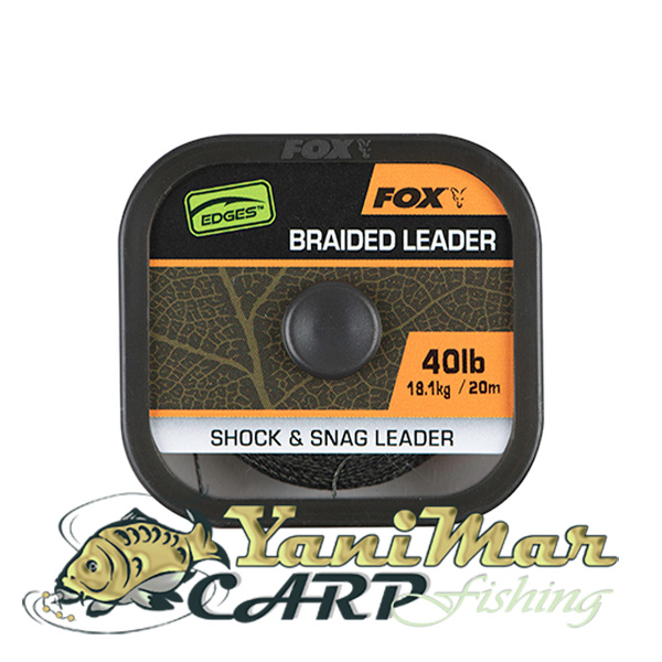 Влакно за поводи Fox EDGES™ Naturals Braided Leader