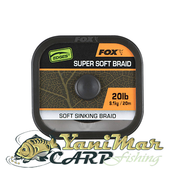 Влакно за поводи Fox EDGES™ Naturals Super Soft Braid