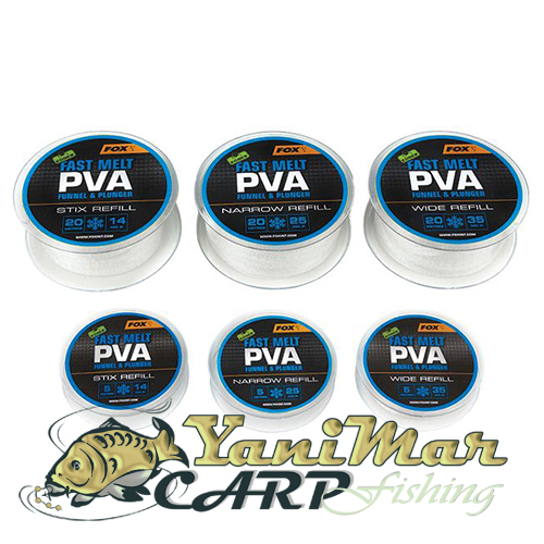 PVA пълнител Fox Edges PVA Mesh Refill Fast