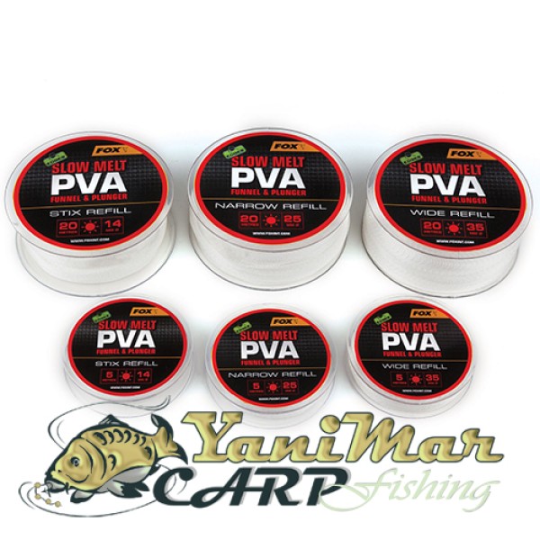 PVA пълнител Fox Edges PVA Mesh Refill Slow 